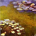 Lilies Canvas Paintings - Water-Lilies 1917